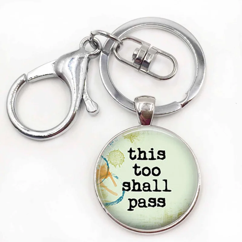 10silver keychain.