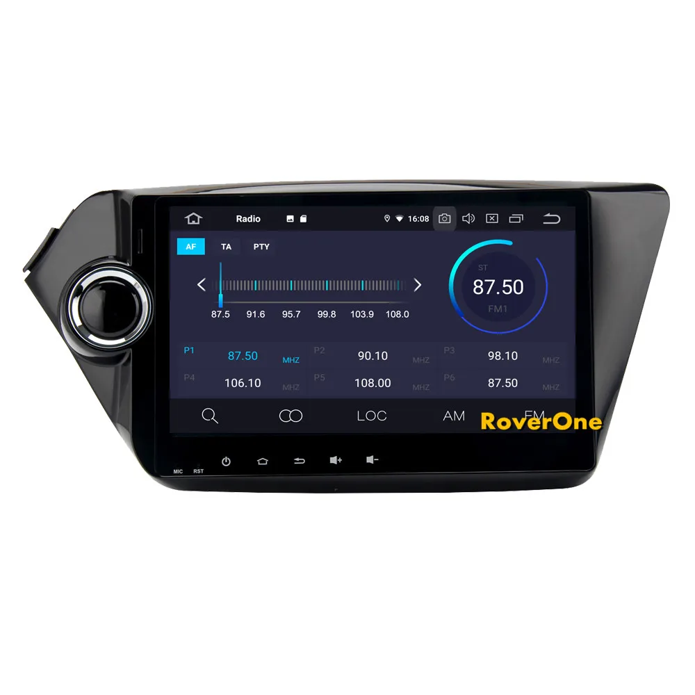 Top RoverOne For Kia Rio K2 2011+ Android 9.0 Autoradio Car Multimedia Player Stereo Radio GPS Navigation Head Unit NO DVD 7