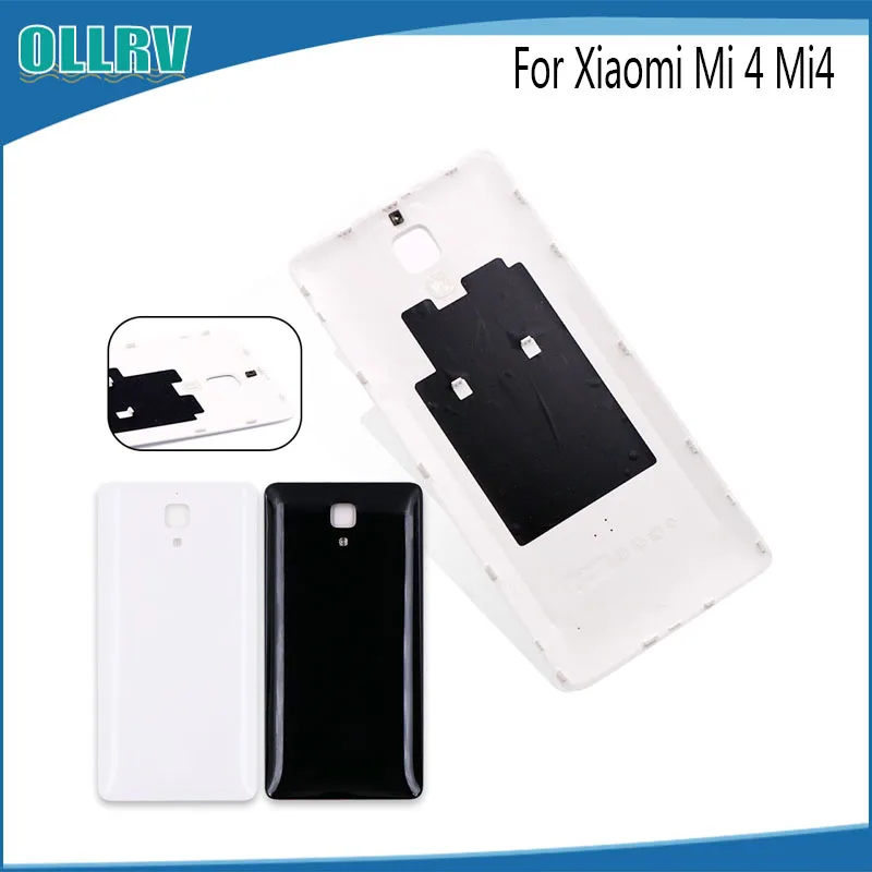 OLRRV 100% новый батарейный отсек задняя крышка чехол для Xiaomi Mi 4 Mi4 батареи