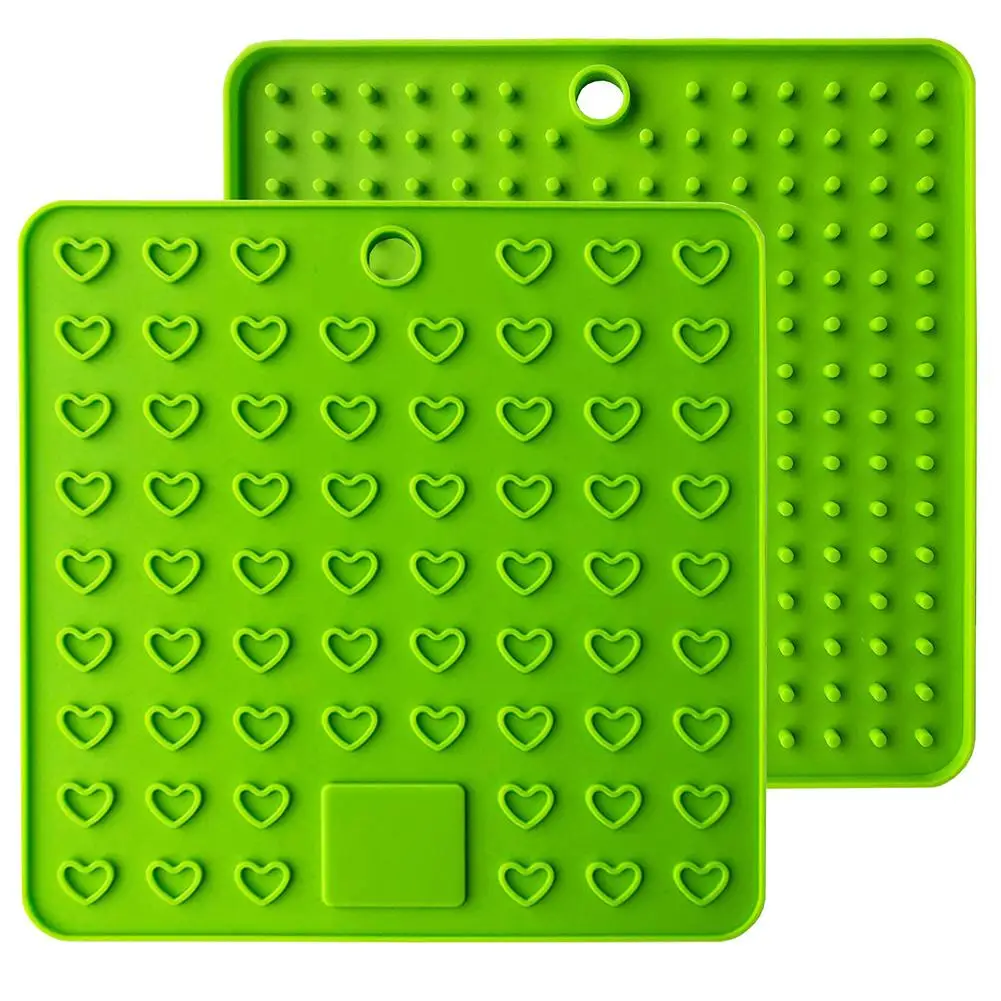 

Silicone Trivet Mats Pot Holders Spoon Rest Coasters Heat Resistant Insulation Pad Kitchen Tool