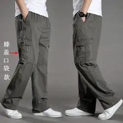 Zogaa 2019 мужские брюки Карго повседневные многокарманный Военный Мужские брюки, тактические комбинезоны, армейские тактические брюки