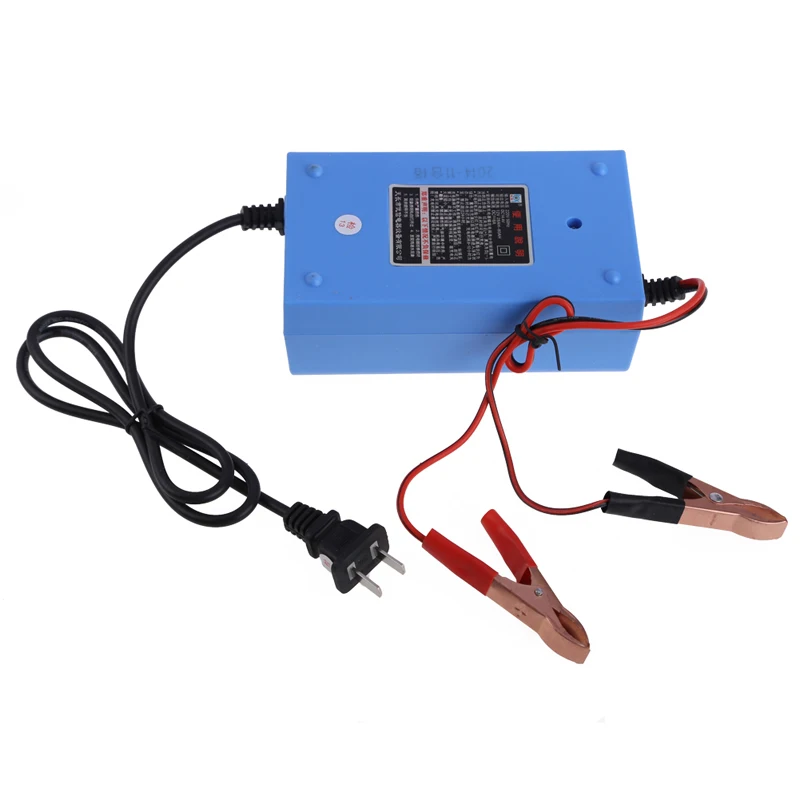 Automatic12V 6A 28-80AH Motorcycle Car Boat Marine RV Maintainer Battery Charger