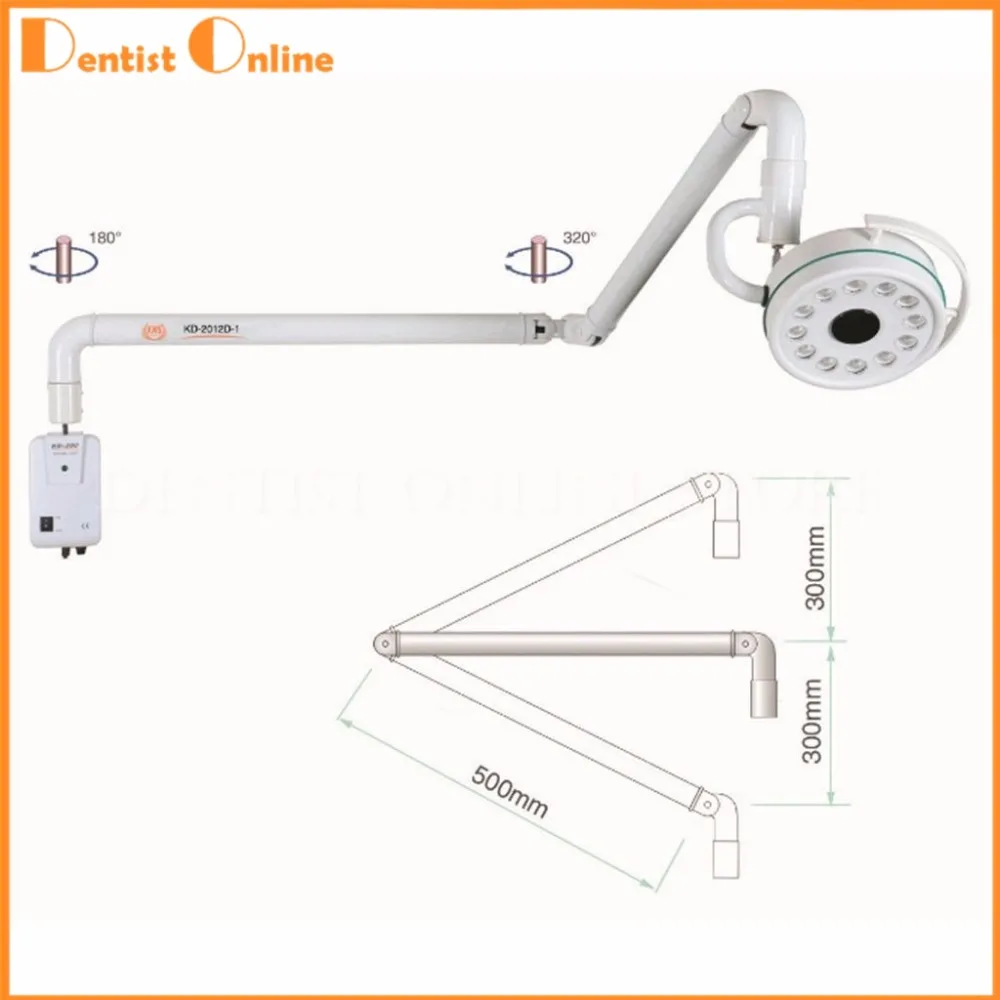 36 Вт стоматологических бестеневой экзамен холодный свет стене висит Тип светодиодный светильник