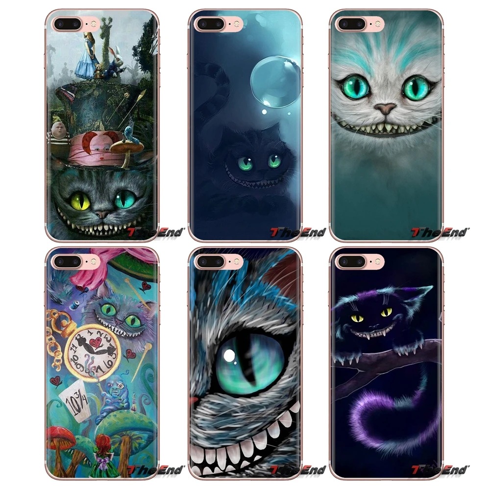 

Silicone Cases Alice in Wonderland Cheshire Cat For Xiaomi Mi3 Samsung A10 A30 A40 A50 A60 A70 Galaxy S2 Note 2 Grand Core Prime