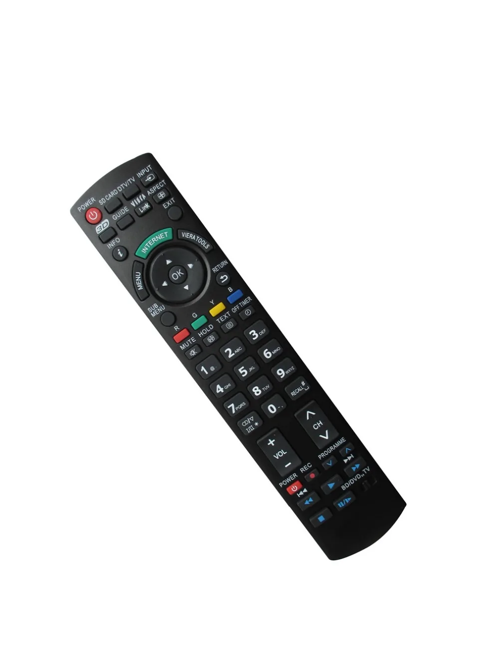 TELECOMANDO ORIGINALE PER PANASONIC TV TX-P42S11E TX-P42S20ES TX-P42U10E TX-P42U20E TX-P42U30E TX-P42UX30E TX-P42VT20E  44