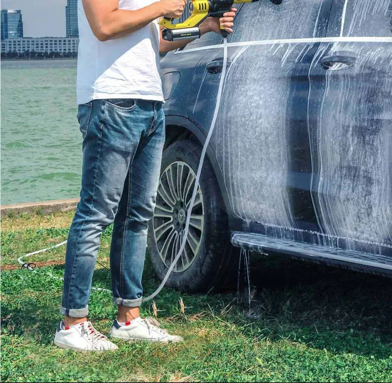  Xiaomi Ecological Chain Brand-Gimmy Hand-Helded Wireless Car Flush Gun JW31 2.5H Fast Charge 2.2MPa