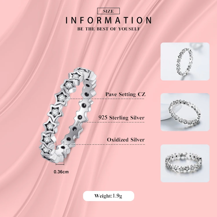 Женское кольцо из серебра 925 пробы с фианитом|finger ring|cz jewelrysolid sterling silver |