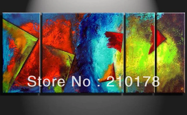 

handmade oil painting on canvas modern 100% Best Art Modern Abstract oil painting original directly from artist XD4-047