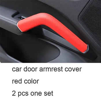 

lsrtw2017 cowl leather car door armrest cover center control armrest cover for porsche cayenne 2018 2019 2020