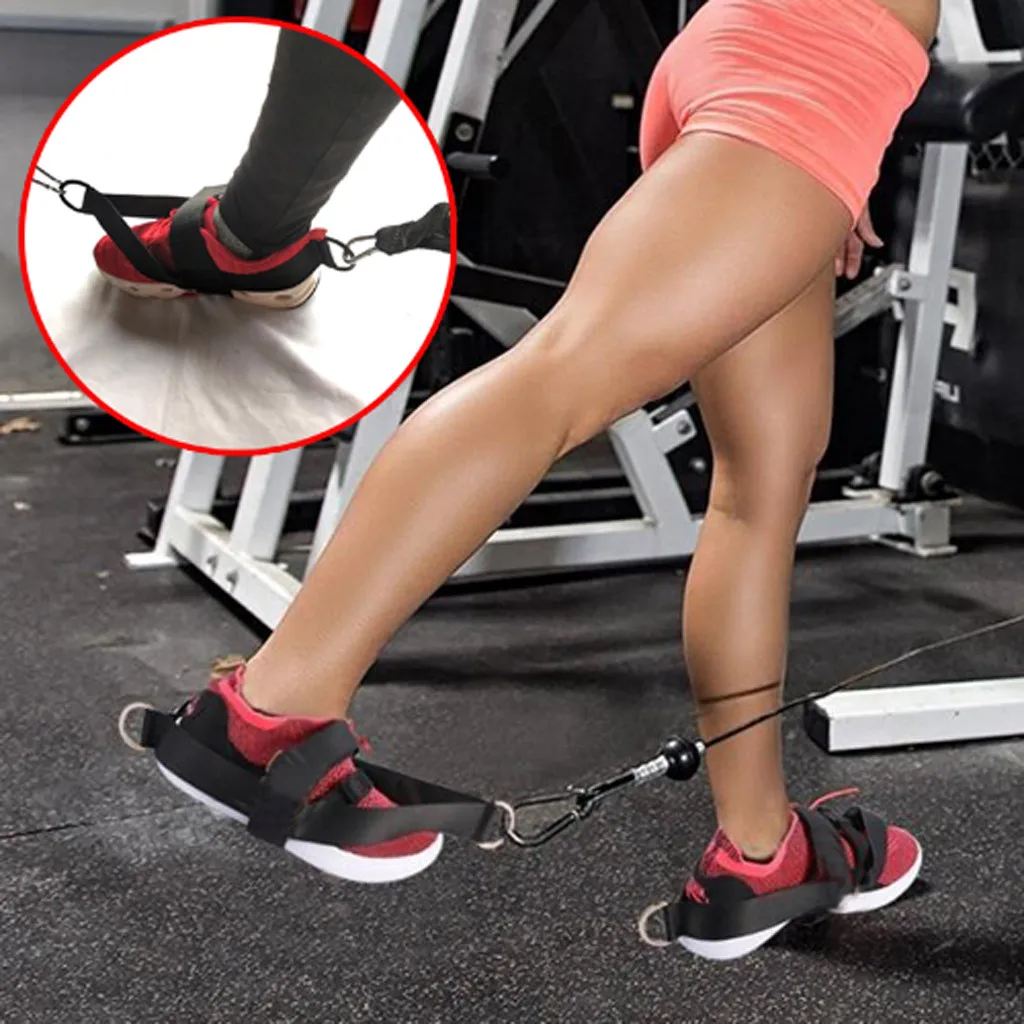 

2019 sangle pour yoga Foot Cuffs Straps Foot straps Fitness Training Leg Strength Training Bands faja para hacer ejercicios#XB25