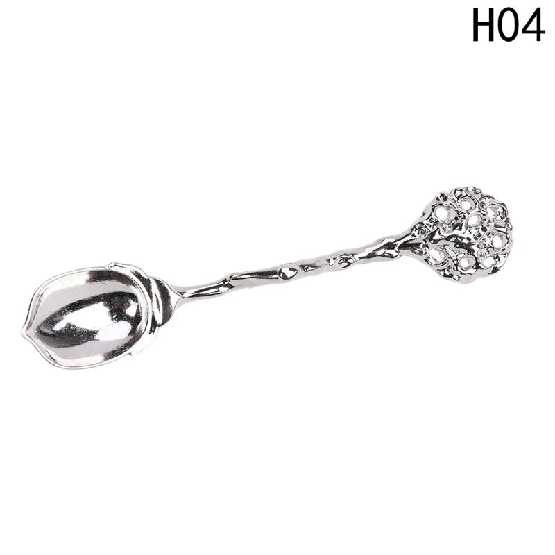 1 шт. Европейский ретро желудь дизайн мороженого ложки мини ложка для ...
