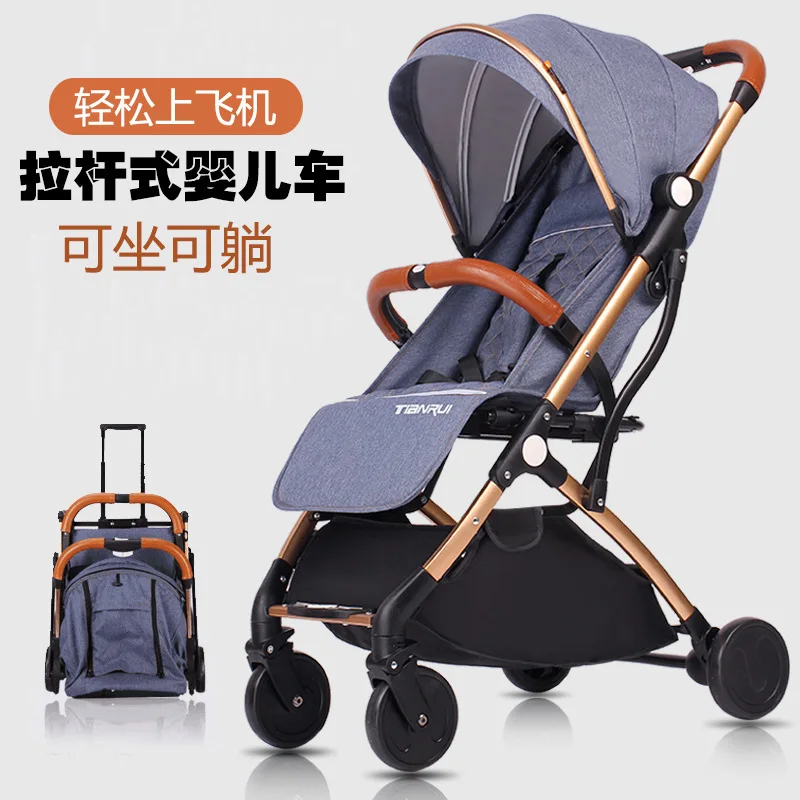 

Baby Stroller Plane Lightweight Portable Travelling Pram Children Pushchair 4 FREE GIFTS,3USD COUPONS