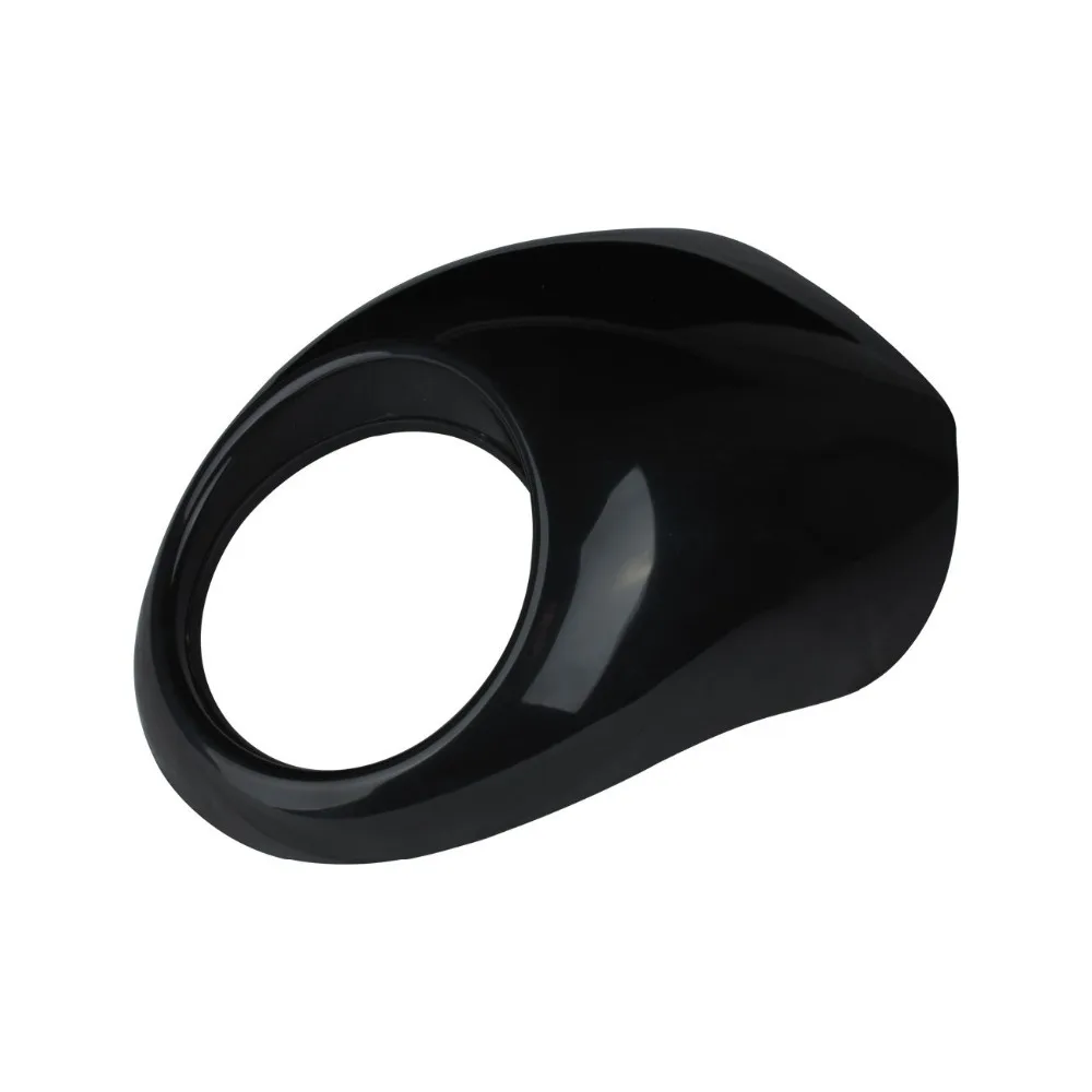 Gloss Black Motorcycle Accessories Headlight Visor Cowling Fairing Headlamp Mask Cover Guard For Harley Sportster XL 883 1200 | Автомобили