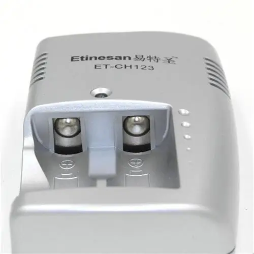 ETINESAN 16340 зарядные устройства для аккумуляторов CR123A прямые литиевых подходят