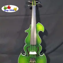 В стиле барокко песня Марка Мастер Скрипки 4/4, зеленый цвет#8008