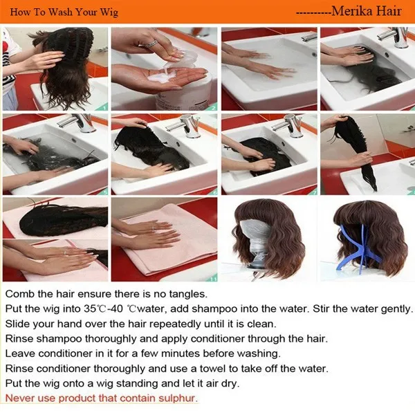 how to wash the wig
