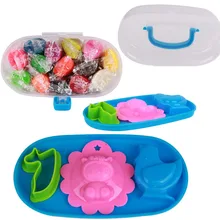 Родитель-ребенок интерактивный 14 цветов Пластилин глиняная заготовка для пластилина костюм набор игрушки Детский подарок игрушки