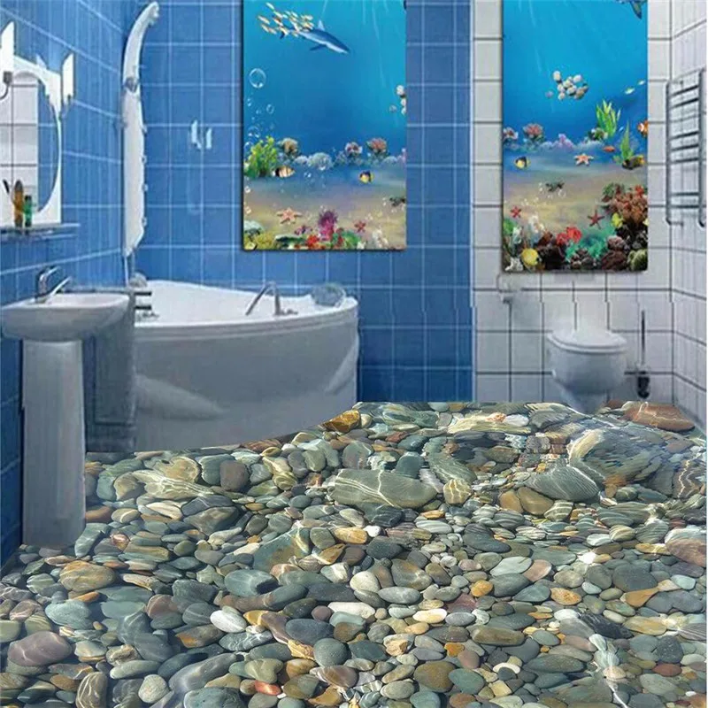 Modern-painting-3D-floor-bathroom-mural-color-natural-pebbles-non-slip-waterproof-thickened-self-adhesive-PVC (1)