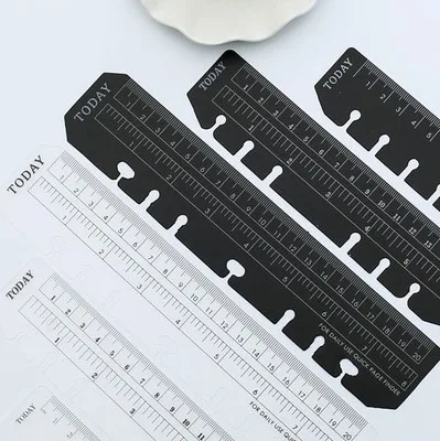 

Dividers Ruler A7Frosted Diary n26 n34 for 6 Holes n24 n72 Coil n28 Suitable for A5 A6 Notebook