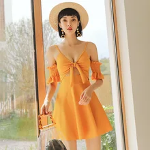 Новинка, женский сплошной цельный купальник, купальный костюм, пляжная одежда, летнее сексуальное платье для плавания, купальные костюмы для девочек, спортивный костюм с бретельками