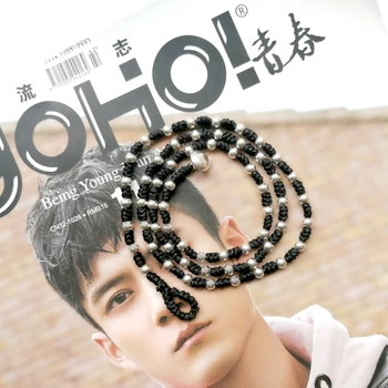 

DLM S990 silver punch bead original system bracelet personality joker Korean couple chain gifts