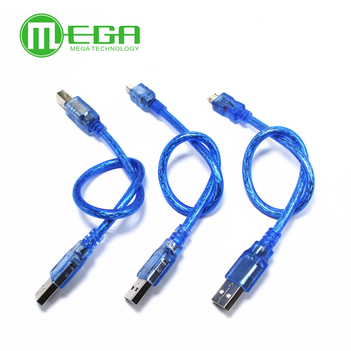 

30cm USB Cable UNO R3 / Mega 2560 R3/ ADK USB-A to USB-B for arduino