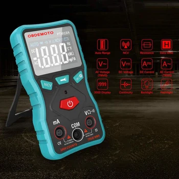 

AC votage/current tester DC votage/current multimeter with flashlight