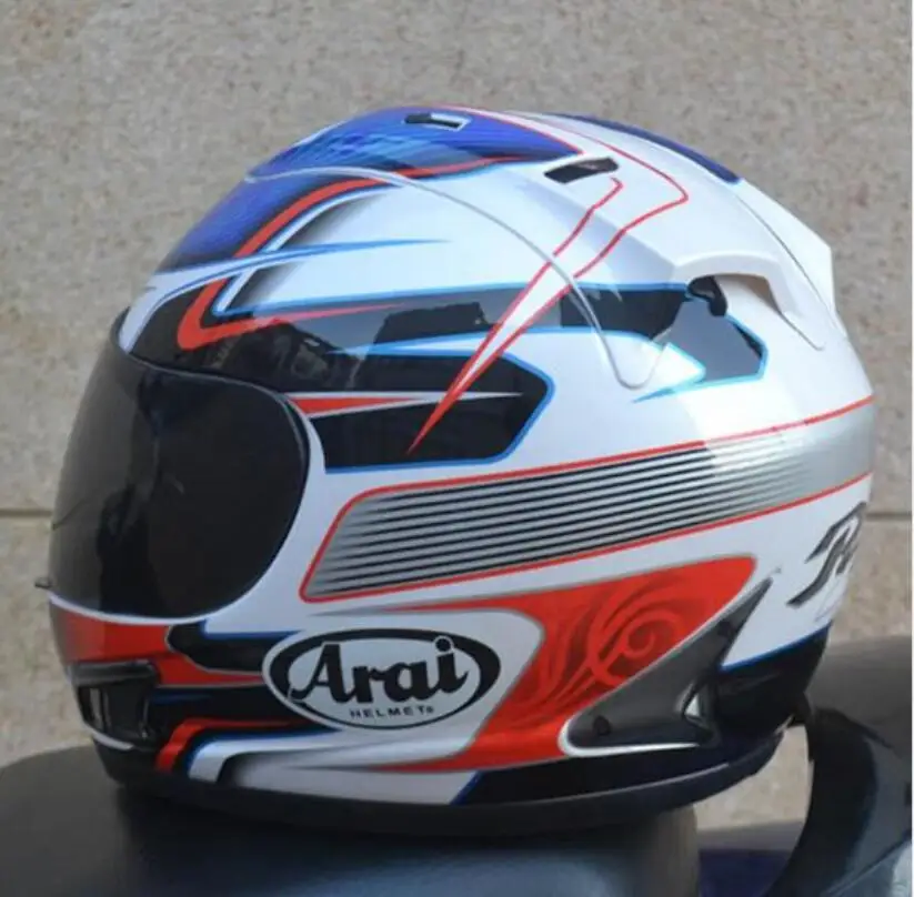 Мотоциклетный шлем полный шлем arai мотоциклетный полный шлем сертификации ECE Синий