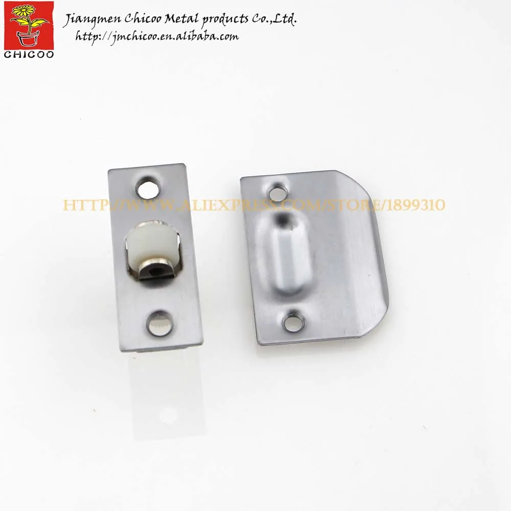 1Piece Stainless steel + zinc alloy +plastic door ball catch,closet door ball catch,catches cabinet