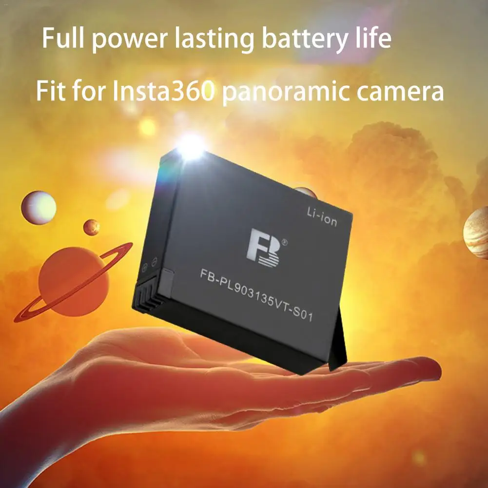

FB-HB01-522365 Battery For Insta360 Host 1150mAh High Efficiency Power Conversion Li-ion Polymer Battery