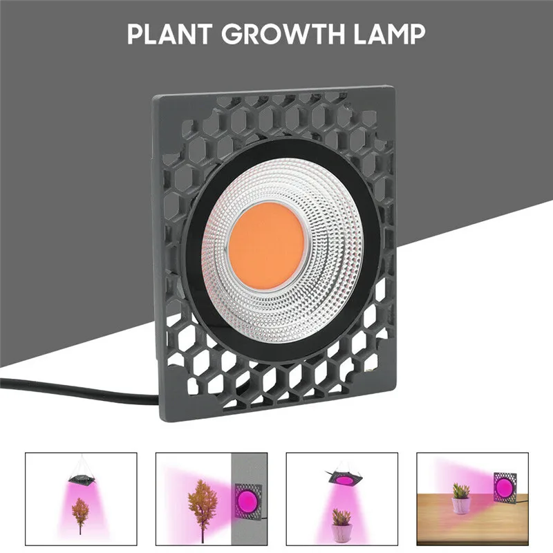 1000 Вт COB led grow light полный спектр grow led 400-830NM сотовое охлаждение 4500lm для комнатный гроутент для выращивания растений