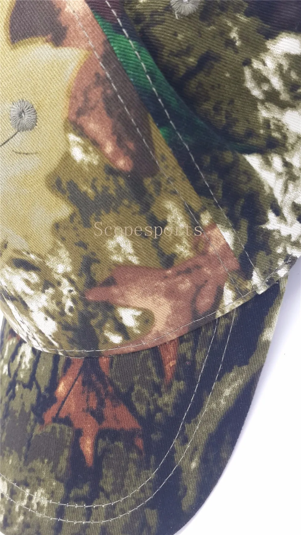 New Hunting Cap Camouflage Military Tactical Peaked Cap Fishing Hiking Bionic Cap Camo Baseball Hat Free Shipping (8)