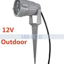 Лампы для пруда садовый светильник на открытом воздухе водонепроницаемая лампа 3 w