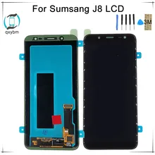 

6 Inch Super OLED for Samsung for Galaxy J8 2018 J800 LCD Display Touch Screen Digitizer LCD Display Repair Spare Parts