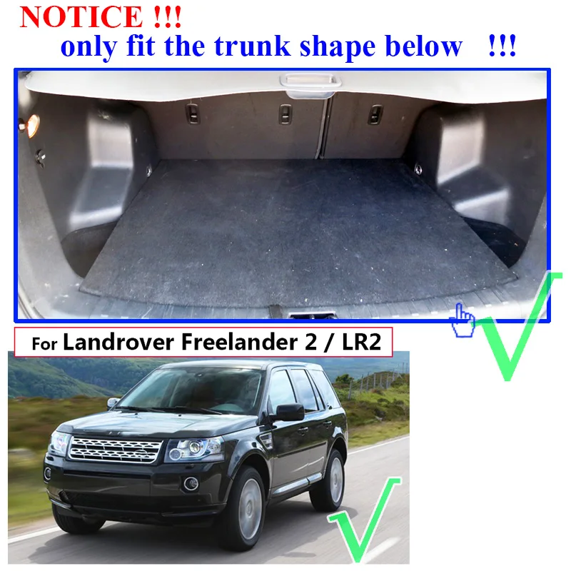 Для Land Rover freelander 2 LR2 2007- задний багажник ЛОТОК грузовой загрузки лайнер коврик пол ковер 2008 2009 2010 2011 2012 2013