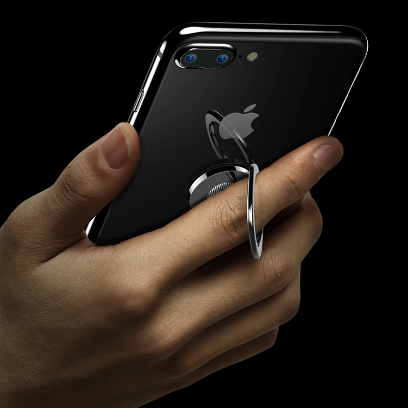 Original 360 Degree Stand Luxury Finger Ring Mobile Phone Smartphone Holder For iPhone Samsung Metal | Мобильные телефоны и