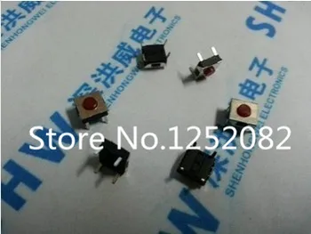 

1000PCS touch switch button micro 6 * 6 * 2.5MM legs red head
