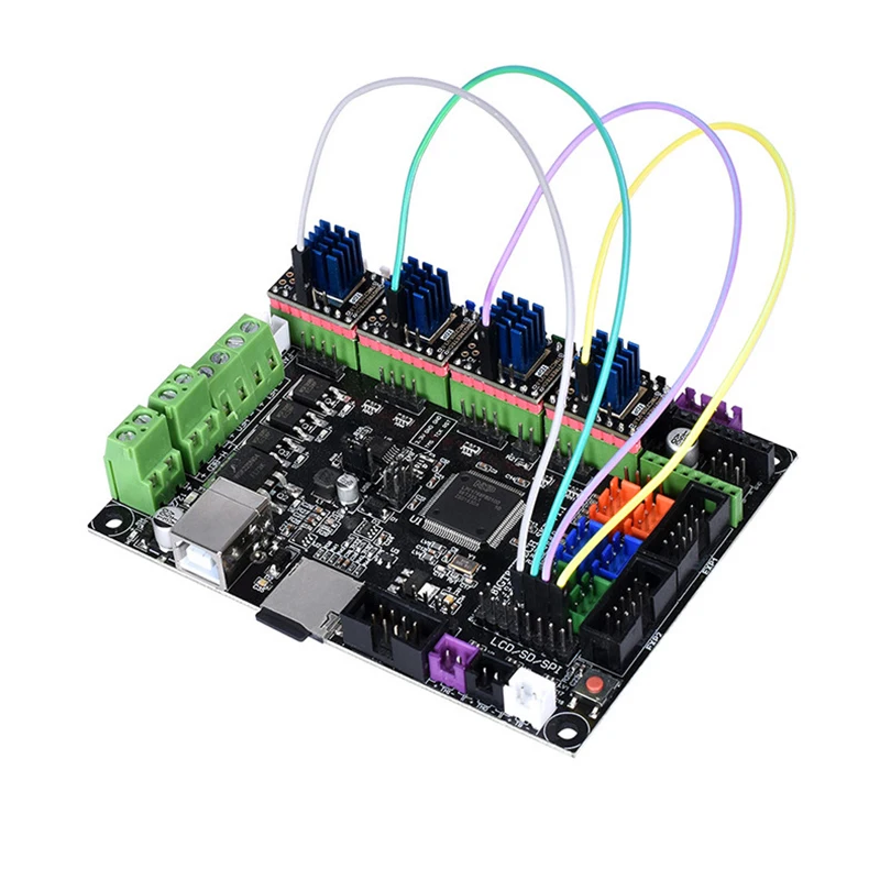 Tmc2208 V3.0 шаговый двигатель Stepstick Mute Driver 3d принтер части Reprap Tmc2130 костюм Skr Mks Gen Ramps 1