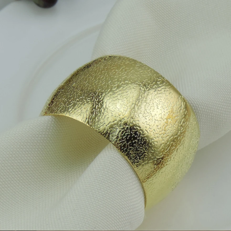 

50 шт SHSEJA новая салфетка для ресторанов, кольцо для отелей, держатель для салфеток, Рождественская салфетка для свадебной вечеринки, простое современное круглое кольцо для салфетки