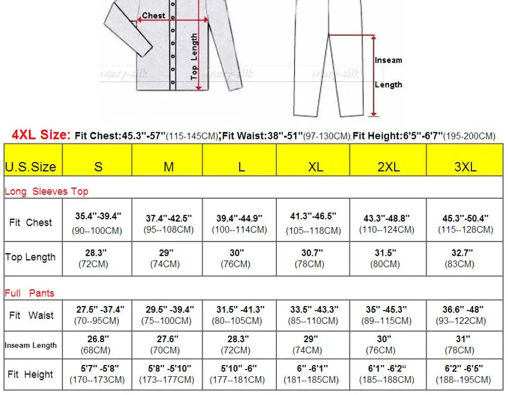 Goede Mens Zijde Satijn Pyjama Set Pyjama Pyjama Set Nachtkleding Loungewear M, L, XL, XXL, 3XL