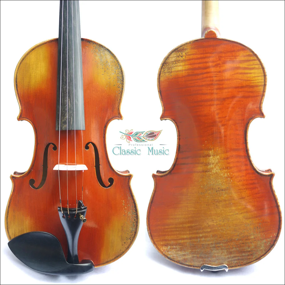 Antonio Stradivari 1715 Cremonese модель, лак ручной работы, No.1429. Мощный звук, мастер скрипки, европейская ель