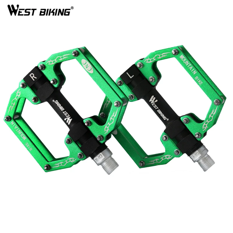 WEST BIKING педали Bicicleta MTB велосипедная педаль ось общий Interfac полые велосипедные