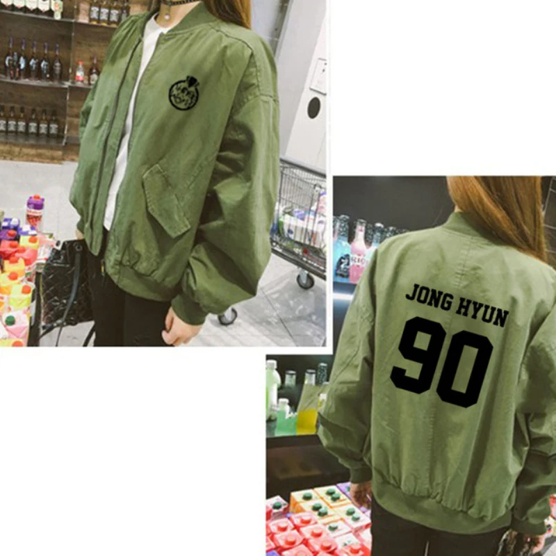 

KPOP SHINee TAEMIN Merchandise Coat KEY Jacket MINHO Causal Outwear JONGHYUN