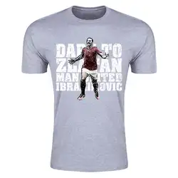 Футболка Zlatan Ibrahimovic Dare to Zlatan Man Utd (серый цвет)