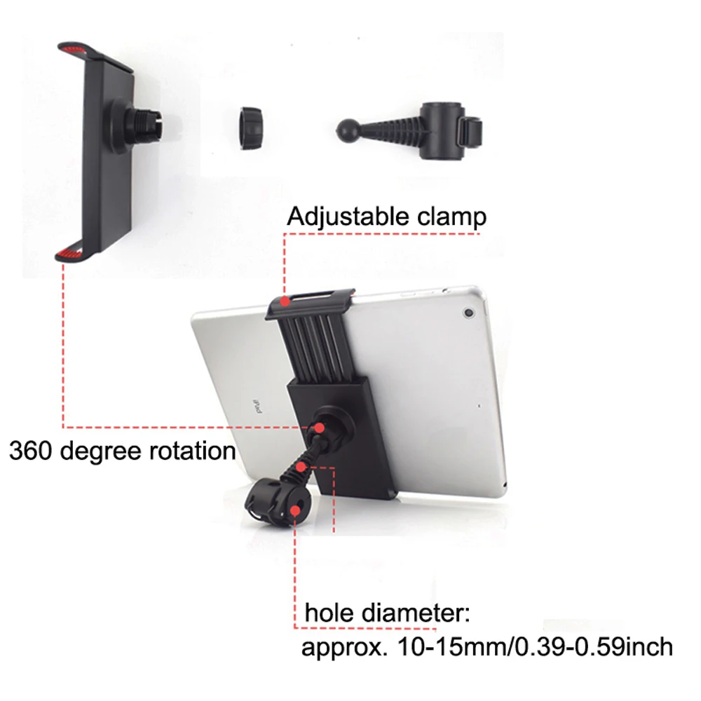 Автомобильный держатель для заднего сиденья планшет стенд подголовник для планшета 10,1 для iPad Air 2/ для Kindle Paperwhite Xiaomi samsung Pad