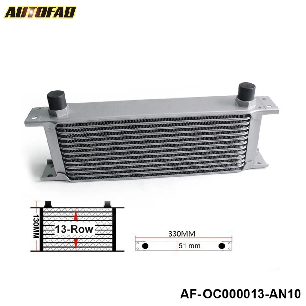 

AUTOFAB - 13-Row Engine Oil Cooler / AN10 Have in stock! AF-OC000013-AN10