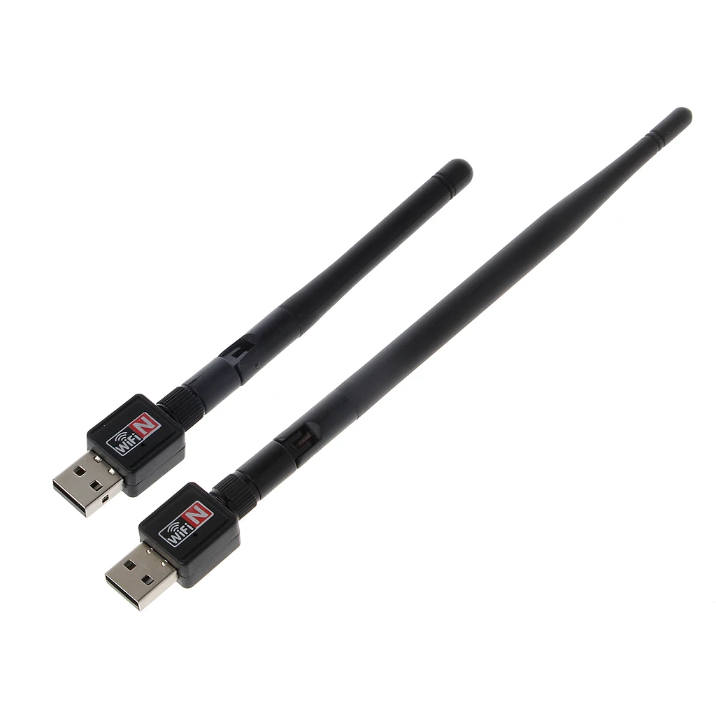 Мини USB Wifi адаптер 150 Мбит/с 2dB 5dB антенна сеть Lan Карта PC Wi-Fi приемник Беспроводной 802.11b/g/n Высокая Скорость Wi-Fi адаптер