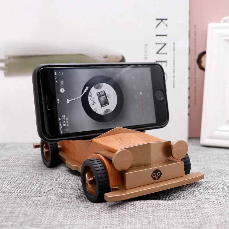 

AS60 Wooden Retro Old Car Bluetooth Speaker Wireless Mini Sound Box for Children/lovers with TF Card USB AUX FM Radio