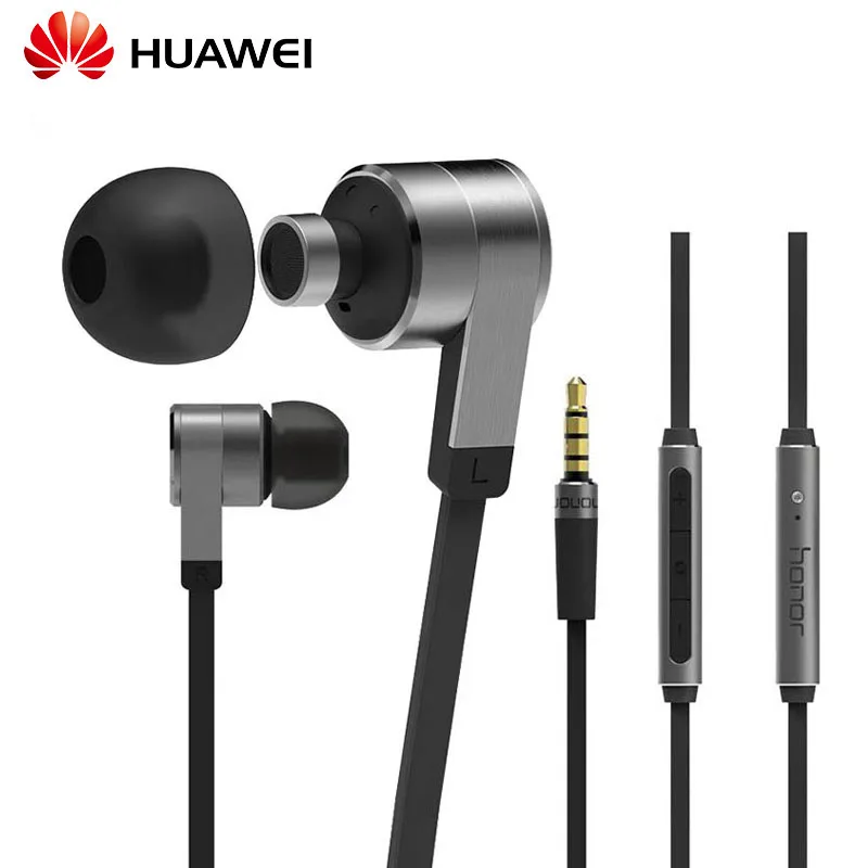 Оригинальная гарнитура Huawei Honor AM13 3 5 мм наушники в ухо с пультом ДУ и микрофоном