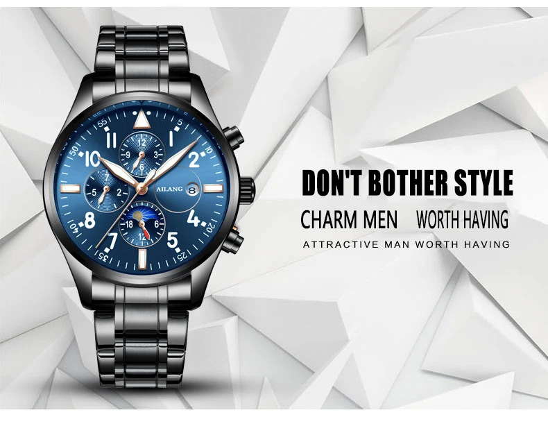 Новейший дизайн, многофункциональные спортивные часы для дайвинга, модные мужские наручные часы для отдыха, Мужские автоматические часы